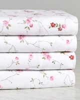 Whit & Alex Flannel Floral Sheet Set, King Sheet Set on sale Whit & Alex Flannel Floral Sheet Set, King Sheet Set on sale