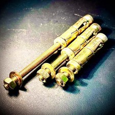 M12 Wall Shield Anchor Stud Nut Masonry Concrete Brick