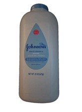 JOHNSON'S 15oz Soothing Aloe and Vitamin E Baby Powder