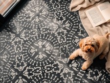 Stencil Moroccan Tile - Mylar, Floor Wall Patio - StencilAir