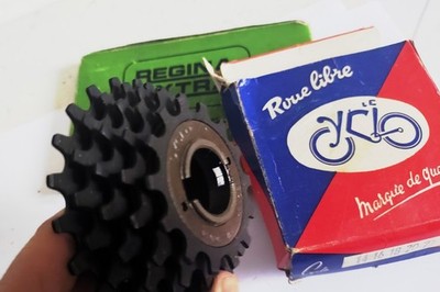 CYCLO 5 Gang Freilauf + Regina Extra Kette NOS Rene Herse Alex Singer Französisch