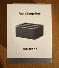 NEW Insta360 X4 Fast Charge Hub Quick Charger CINSBBMJ - 3 Batteries at once