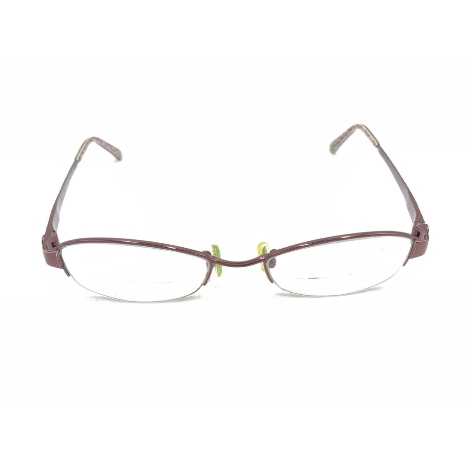 Monturas de gafas Coach Virginia 489AF titanio rosa burdeos brillante 48-18 135 Foto 2 de 4