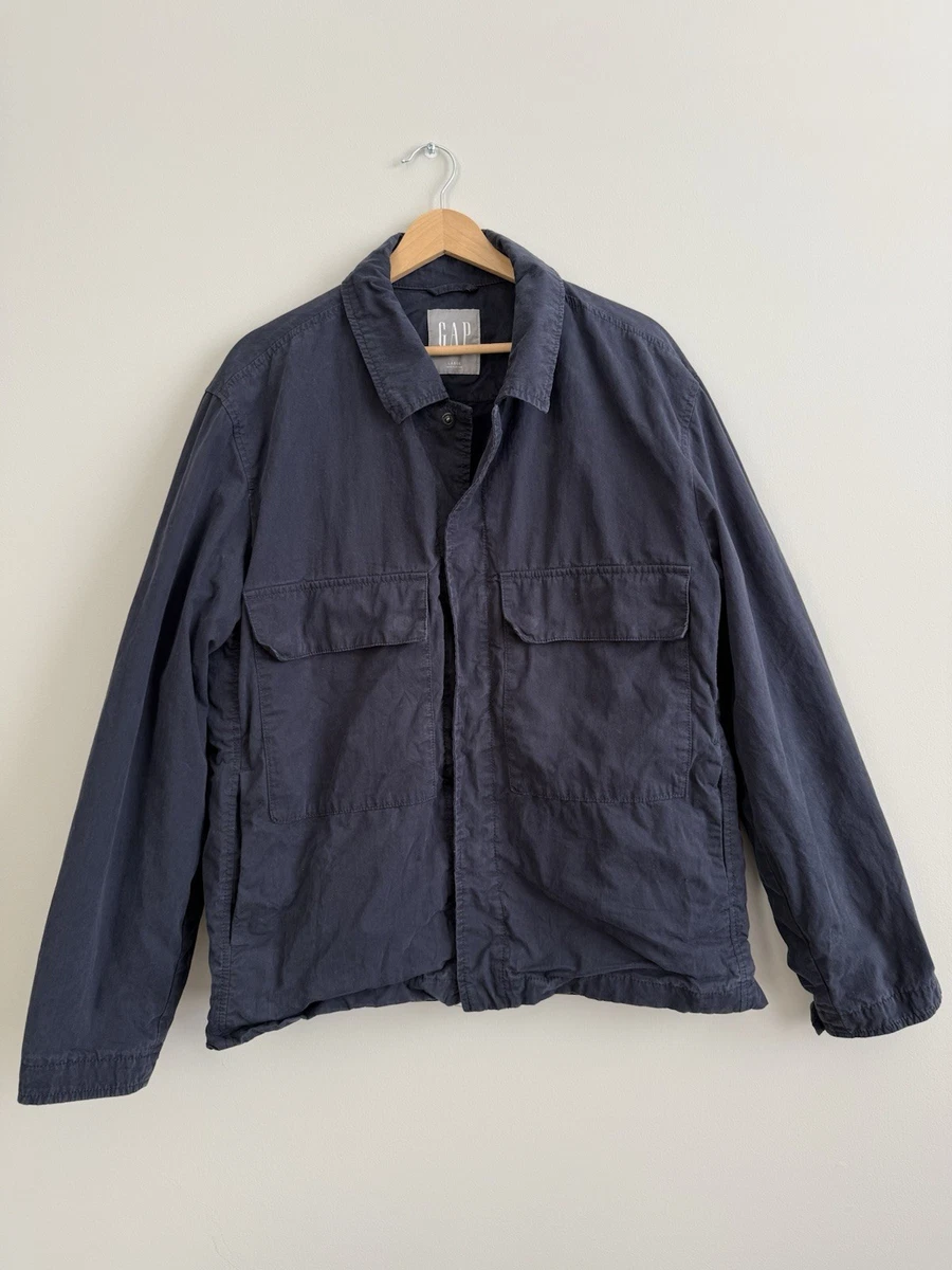 navy utility jacket products for sale | eBay