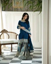 Salwar Party Kameez Pakistani Dress suit Wear Indian Bollywood Designer Wedding