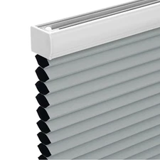 Changshade Cordless Blackout Cellular Honeycomb Shades for Windows, 19"x36" Grey