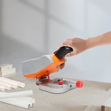 Mini Benchtop Cut-off Chop Saw wood metal Angle Moulding cutter 45° Miter Saw