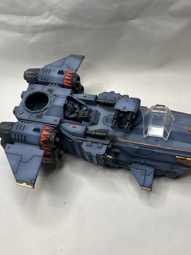Stormwolf Gunship Warhammer 40k Space Wolves Space Marines Painted Game Workshop - Picture 12 of 16