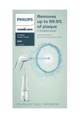 Philips Sonicare Cordless Power Flosser 2000 Quad Stream Oral Irrigator