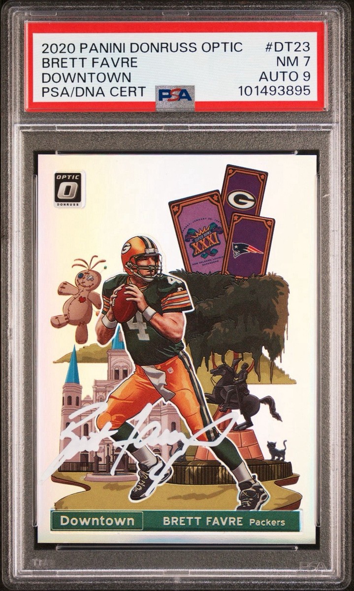 NFL Brett Favre サインカード Autographed Brett Favre NFL Trading Cards, Autographed