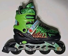 1 x Truwheelz Adjustable Roller Blade Skate For Boys Large