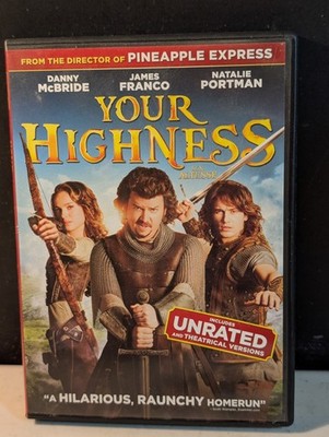 Your Highness DVD Unrated & Theatrical Version DVD USA Duty Free
