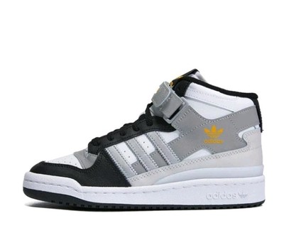 adidas Forum Mid White Black Silver - GY7062 Black Silver White 6.5y / 8Wmns