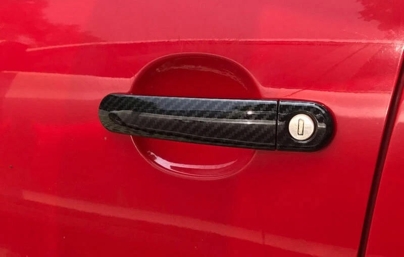 Отделка внешней дверной ручки из углеродного волокна для Volkswagen Tiguan 2010-2016 годов выпуска - Изображение 3 из 4
