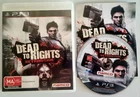 Dead To Rights Retribution | Sony Playstation 3 PS3 | Aus PAL
