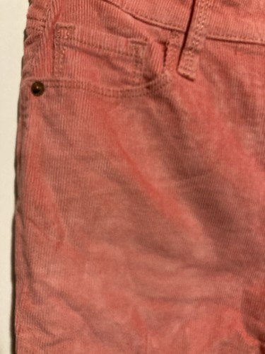 Old Navy Damen Größe 2 Cordhose Rockstar einfarbig rosa hoher Bund super skinny - Bild 3 von 8