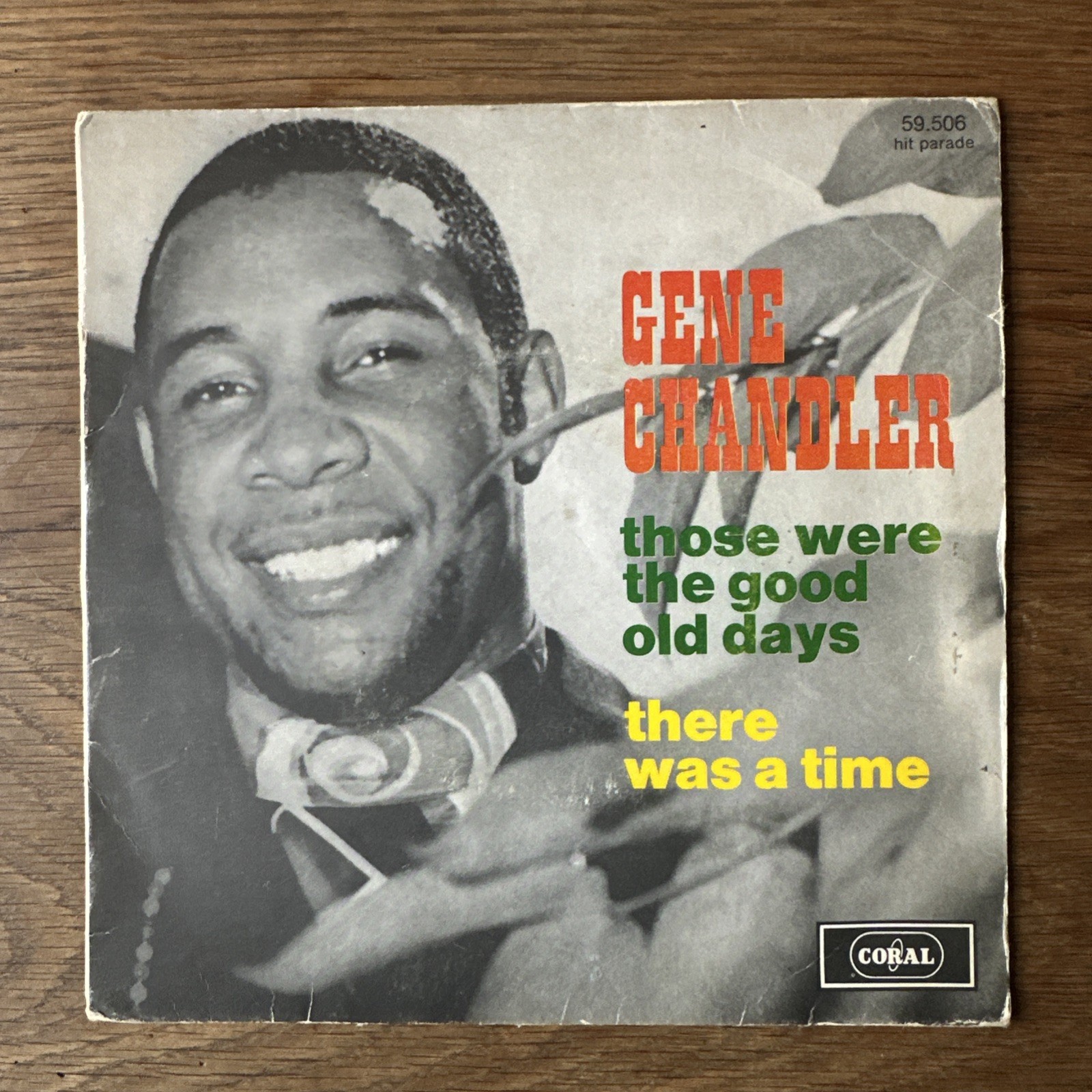 photo of Gene Chandler The Good Old Days  There Was A Time Coral 59506