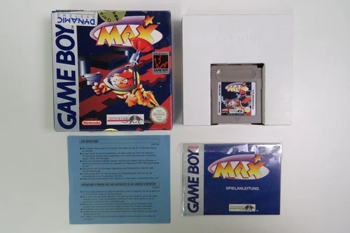 MAX - Nintendo Gameboy - GB - PAL - OVP - CIB - Top Zustand !