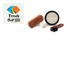 Complete Full-Grain Leather Care Kit with Cleaner & Grooming Tools - Made in USA