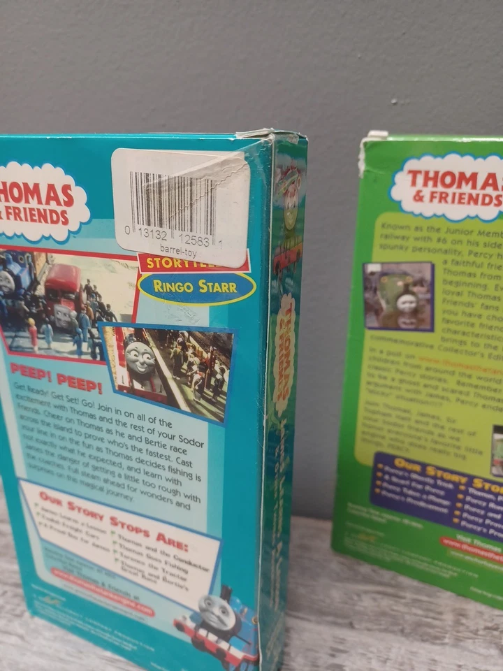 Thomas & Friends BEST OF PERCY Collector's Edition - James Learns a Lesson VHS - Image 4 of 4
