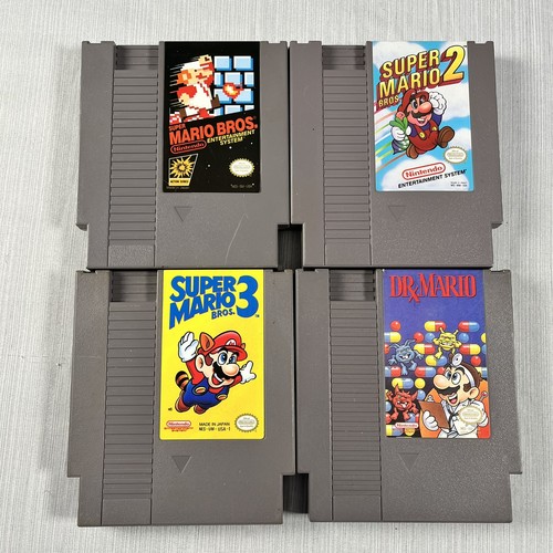Super Mario Bros Nintendo Entertainment System Videospiel Lot nur Cartridge