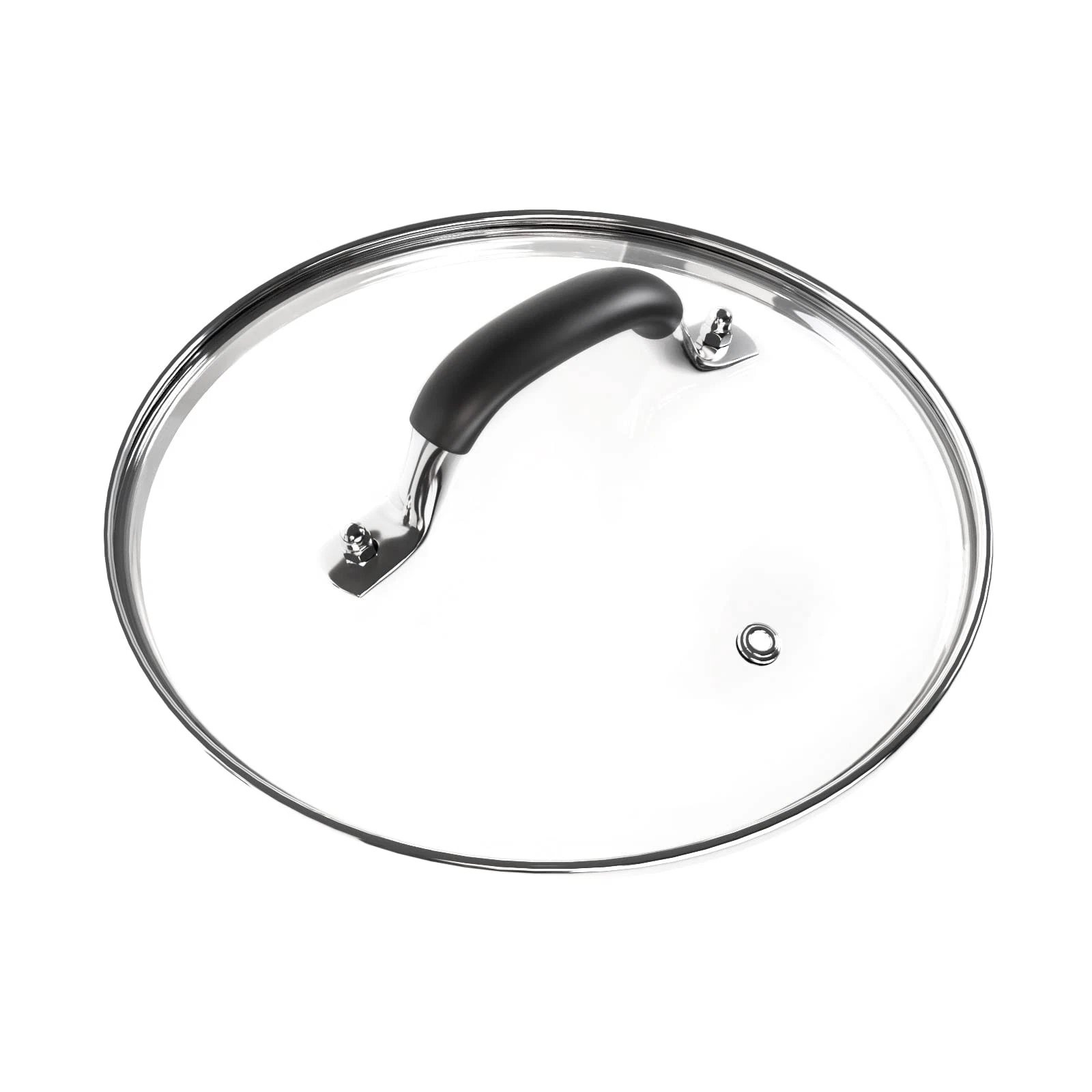 WishDirect 8 Inch Tempered Glass Lid Compatible with 8" Lodge 8 INCH, Clear