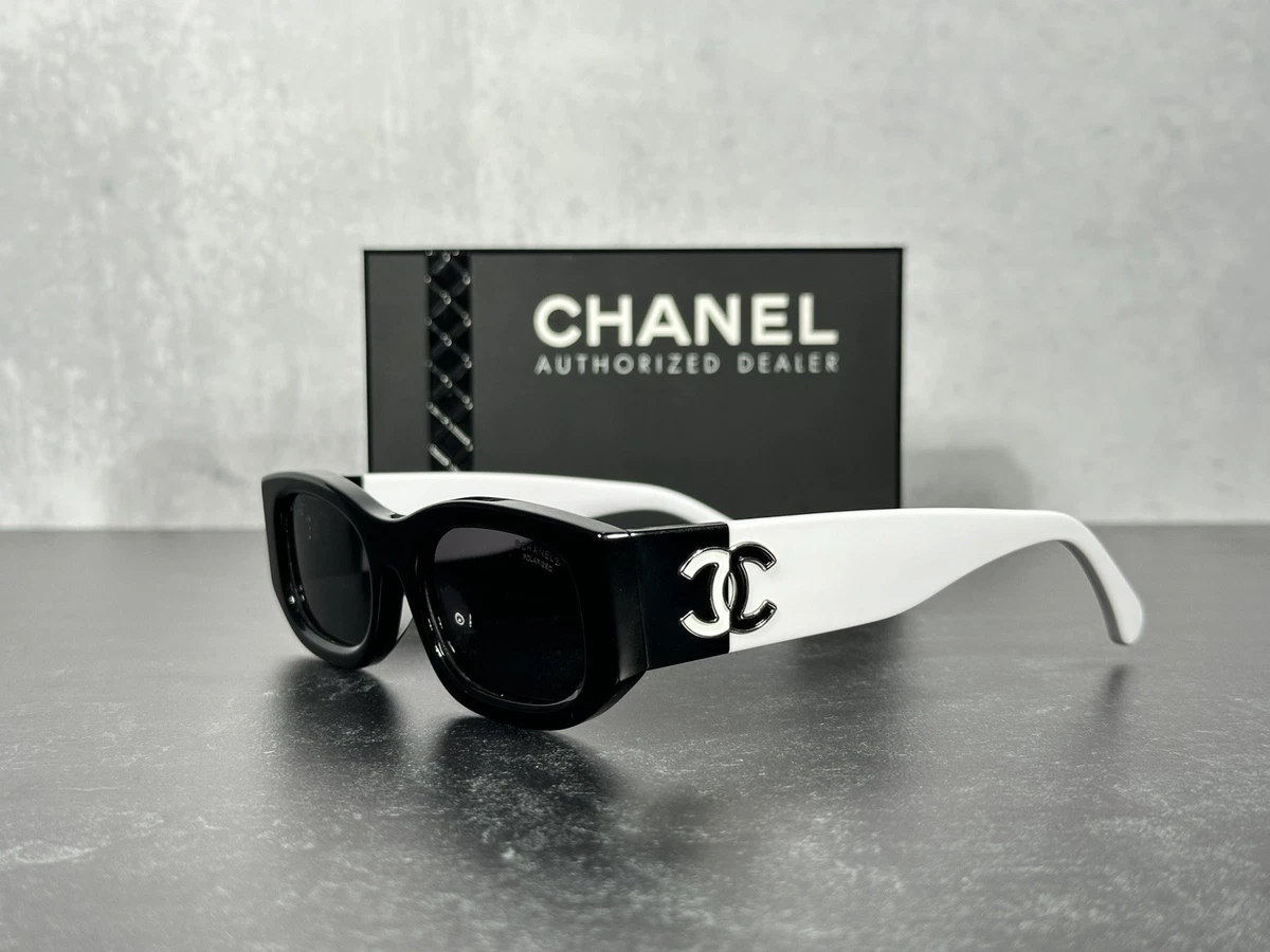 CHANEL Polarized White Sunglasses for Women for sale | eBay