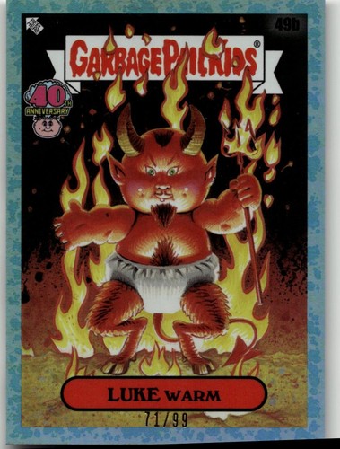 40th Anniversary Worst of GPK Luke Warm 49b Drool Blue /99