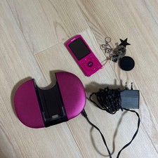 Sony Walkman Pink Portable Audio Player Charger Included Gently Used