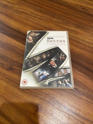 Extras Season 1 DVD 2005 Comedy Drama TV Series Ricky Gervais BBC Region 2