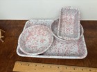 Crow Canyon Enamelware Childrens First Bake Set Splatter Pink Marble 4 PCS — photo 7