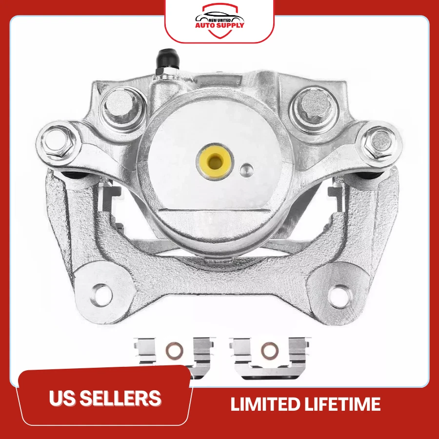 Pinza de freno lateral del pasajero delantero con soporte para Hyundai Sonata Kia Optima Foto 3 de 3