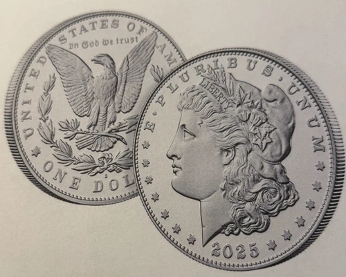 2025 S Morgan Silver Dollar Proof Coin w/ OGP  & COA --25XF