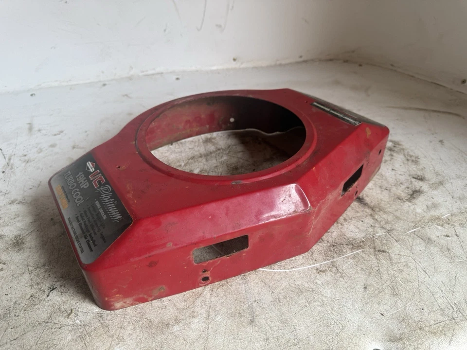 Cubierta de ventilador/cubierta de motor Briggs And Stratton doble 19 HP Foto 3 de 4
