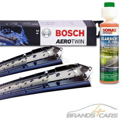 BOSCH AEROTWIN A931S SCHEIBENWISCHER+SONAX KLAR-SICHT REINIGER FÜR OPEL ASTRA H
