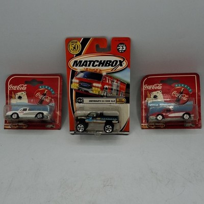 Matchbox & Majorette Coca-Cola Lot | Chevy K-1500 4x4 | Coke Cars | Carded