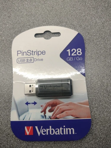 USB Memory Stick Verbatim Flash Pen Drive Back Up 128GB