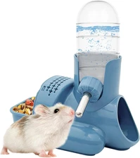 3 in 1 Hamster Water Bottle No Drip Small Animal Water Bottle Automatic Bottle D