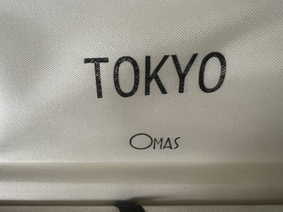 Omas Pen Box Tokyo Original Case For Fountain Or Ballpoint Pen