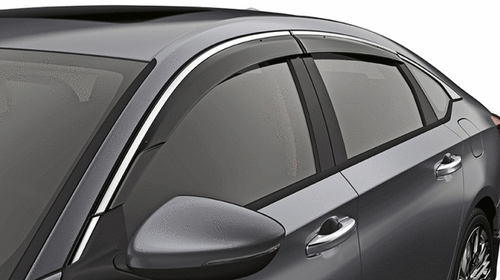 2018-2024 Genuine Honda Accord Front & Rear Window Door Visors (08R04-TVA-101) - Picture 2 of 2