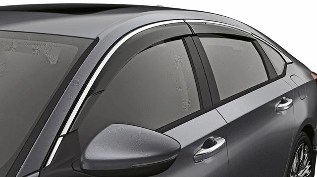 2018-2024 Genuine Honda Accord Front & Rear Window Door Visors (08R04-TVA-101) - Image 2 of 2