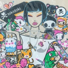 Tokidoki Canvas Tote Bag SDCC Exclusive Laminate Most Wanted New Sealed