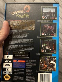 Sega CD Corpse Killer Game CIB Complete In Box