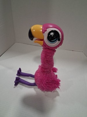LITTLE LIVE PETS Gotta Go Flamingo Singing Wiggling and Pooping Plush Toy Only