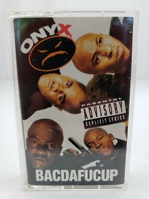 Onyx Bacdafucup (PA) 1993 Cassette Tape EX Condition Pre-owned Rap