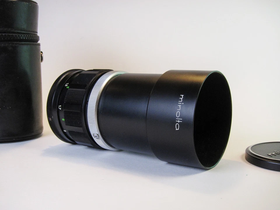 Minolta MC Tele Rokkor-PF 135mm f2.8 Prime Lens Complete Kit - Image 3 of 4