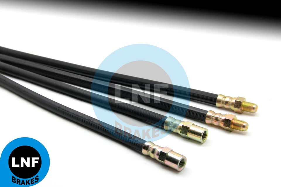 NSU Prinz 1 & 2 (Typ 40) Brake Hose X4 Front Rear Set 58 59 60 1958 1959 1960 - Image 2 of 4