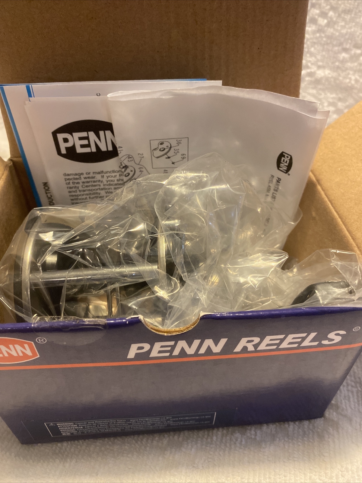 Penn General Purpose Level Wind Left Hand 209M Conventional Fishing Reel