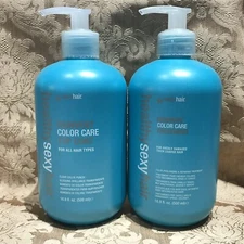 Sexy Hair  REINVENT COLOR CARE TOP COAT & COLOR CARE REPAIRING TREATMENT SET