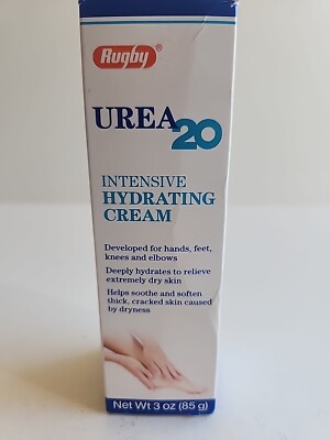 RUGBY UREA 20 INTENSIVE HYDRATING CREAM, 3 OZ